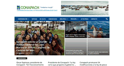 Desktop Screenshot of conapach.cl